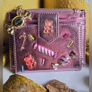 EUC Betsey Johnson Candy Compact Bifold Wallet